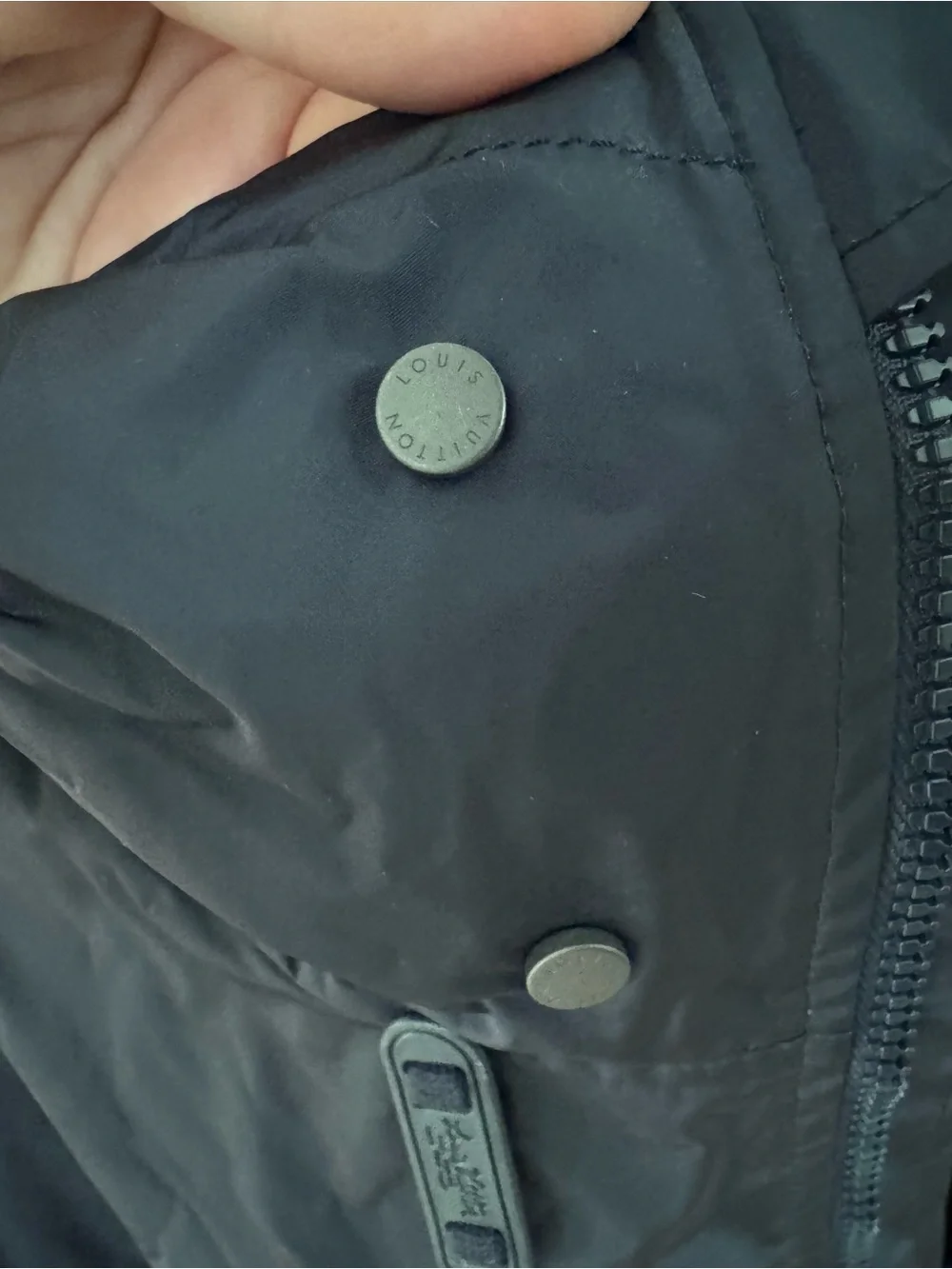 Black Lightweight Hooded Windbreaker Jacket
